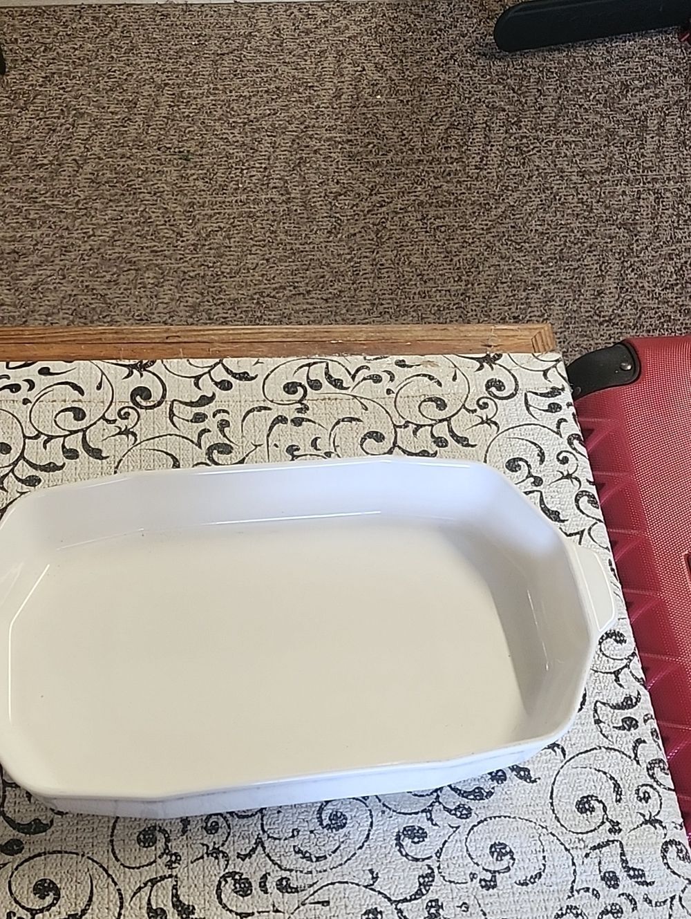 Pfaltzgraff Heritage White Ceramic Rectangular Baking Dish